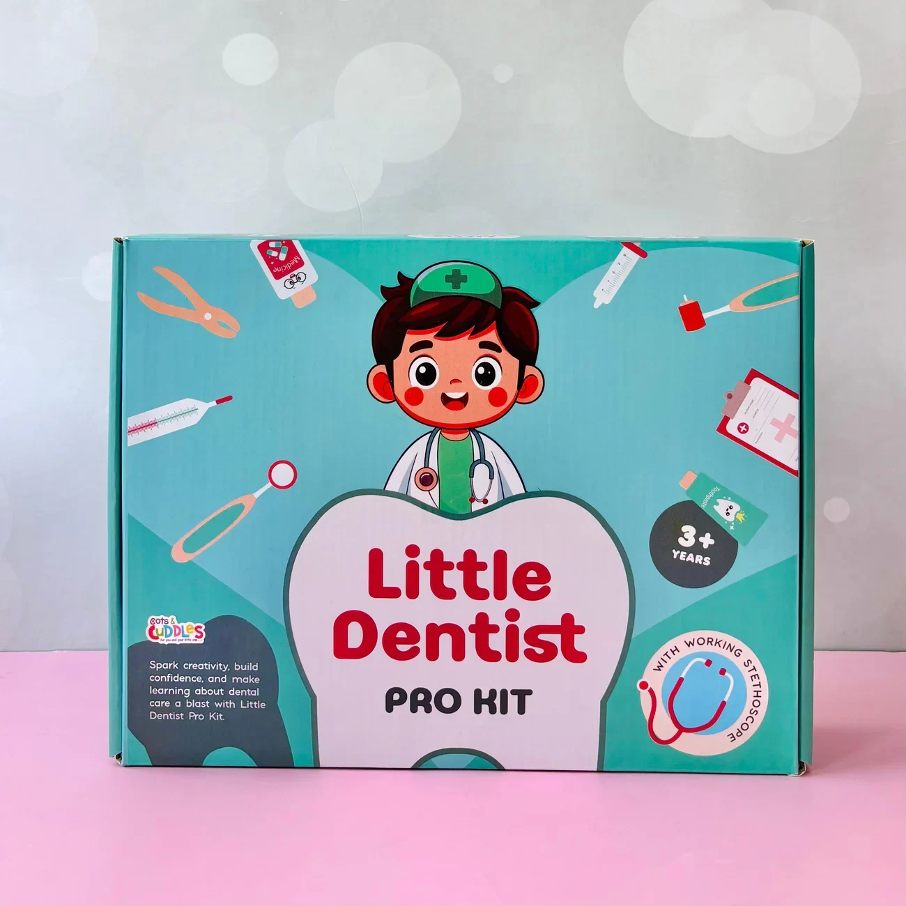 Premium Wooden Little Dentist Pro Kit
