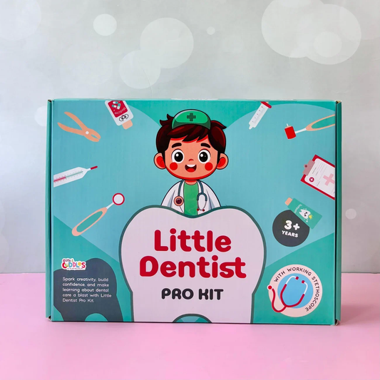 Premium Wooden Little Dentist Pro Kit