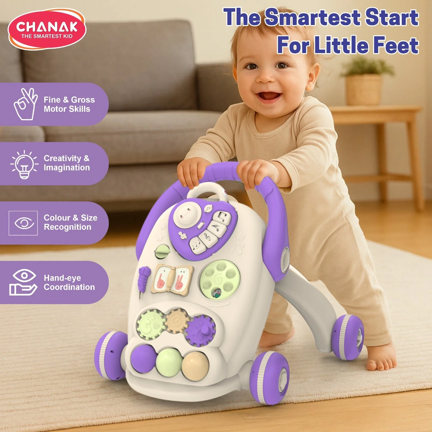 Happy Feet Baby Walker